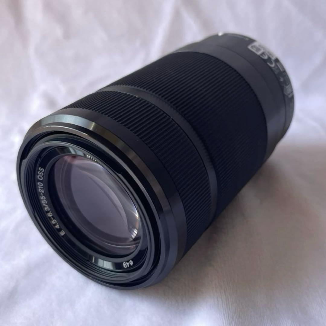 【新品未使用】SONY E55-210 4.5-6.3 備品付き4点セット