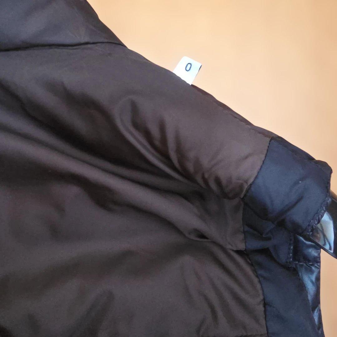 ニ*ク様 モンブラン 黒 ダウンベスト