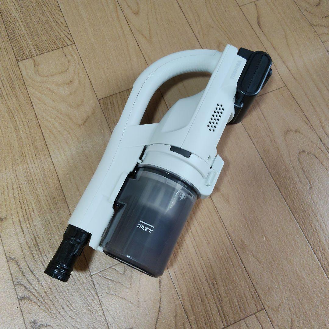 超軽量1.0kg/美品・完品/東芝 VC-CLW33/コードレスクリーナー白