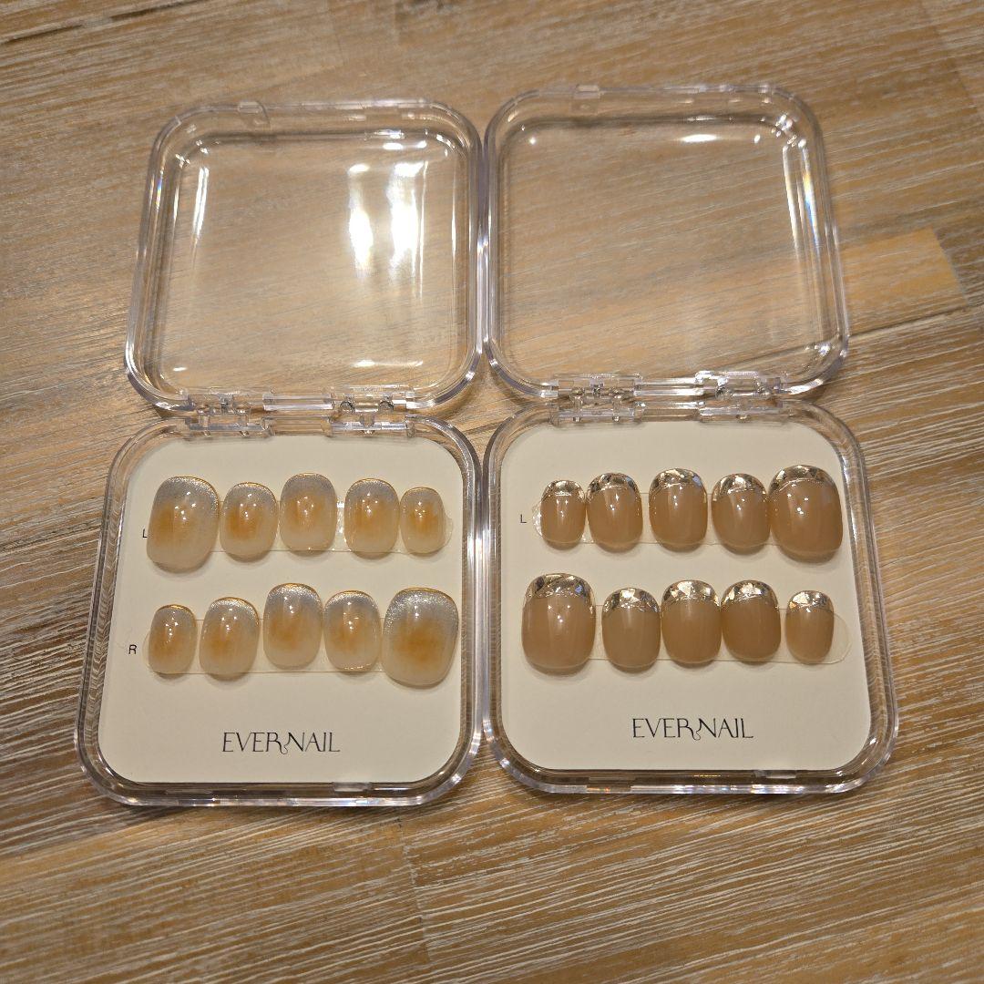 【まいまい】EVERNAIL ネイルチップ２個セット