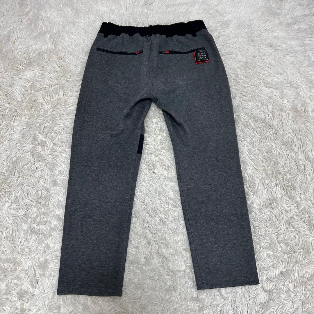 美品　mark&lona ストレッチ　パンツ　46 ゴルフウェア　グレー