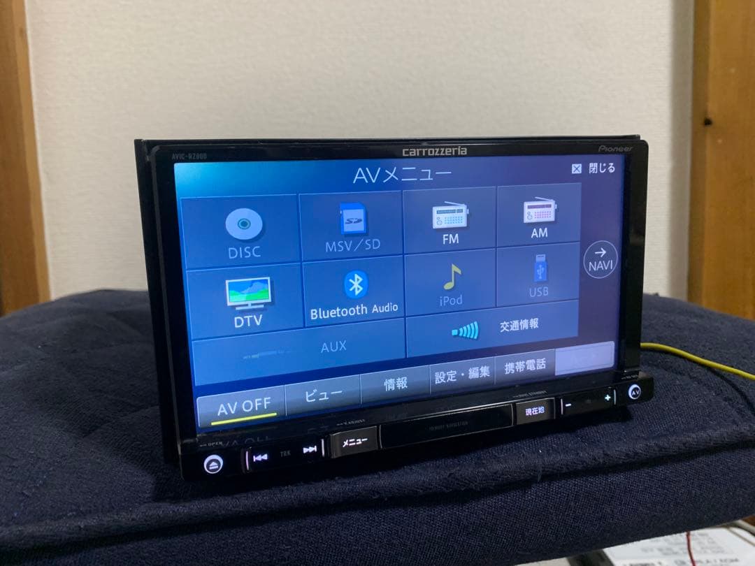 カーナビ carrozzeria AVIC-RZ800-D