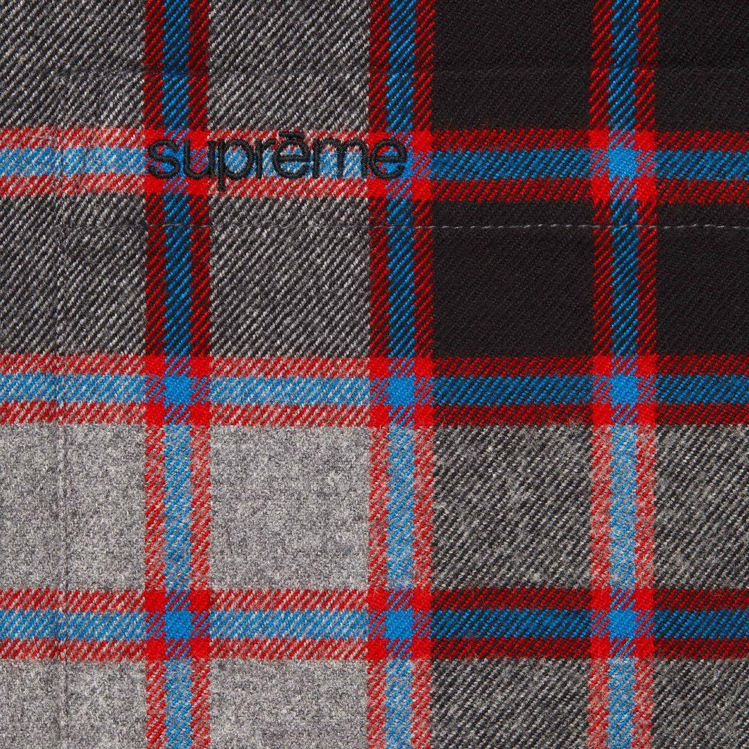 Supreme 25FW Plaid Flannel Shirt サイズ Ｌ