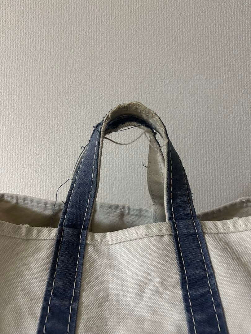80s L.L.Bean BOTE&TOTE ギザタグ NAVY/LARGE