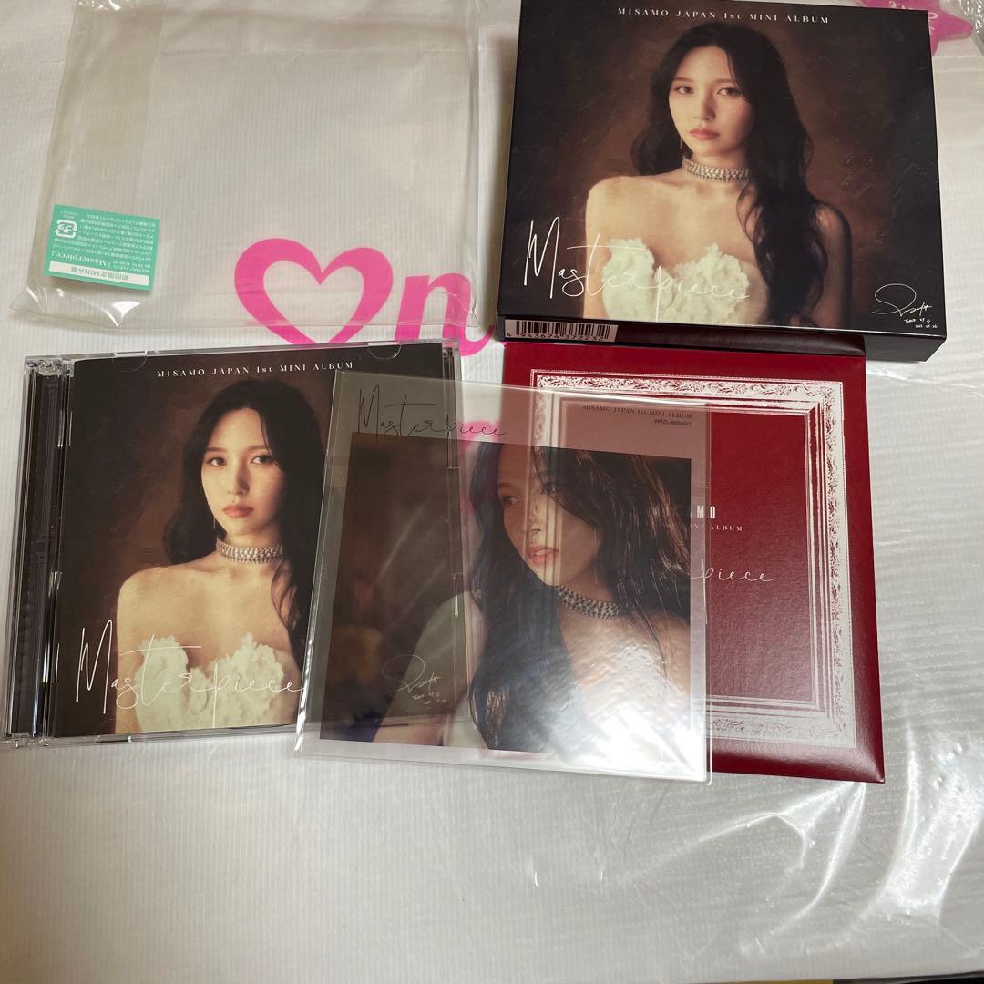 MISAMO ミナ masterpiece 初回限定MINA盤 5点セット