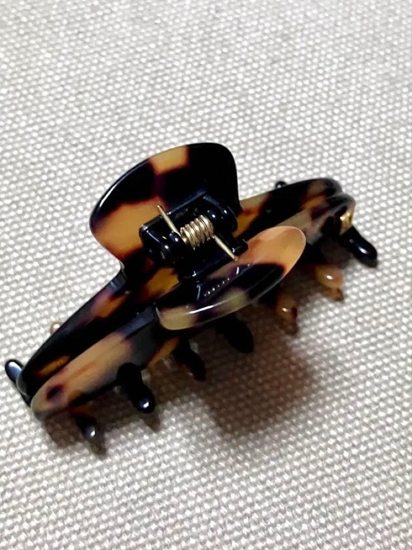 定番 ALEXANDRE DE PARIS べっ甲柄 ヘアクリップ