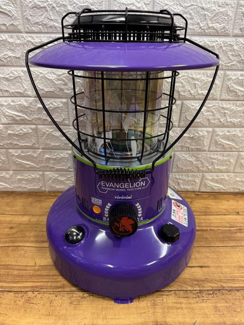 【レア】トヨトミ　エヴァ　コラボ　石油ストーブ　RL-250EVA01