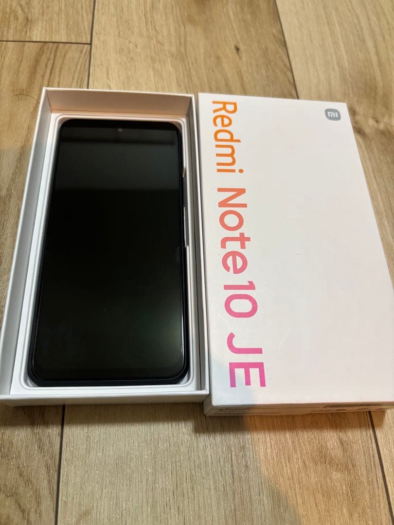 Redmi Note10 JE XIG02SHA標準セット　グラファイトグレー