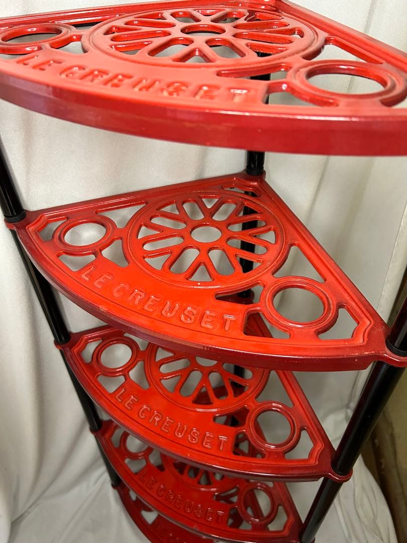 き*ん様 Le Creuset ✨希少・廃盤品 ポットスタンド チェリーレッド