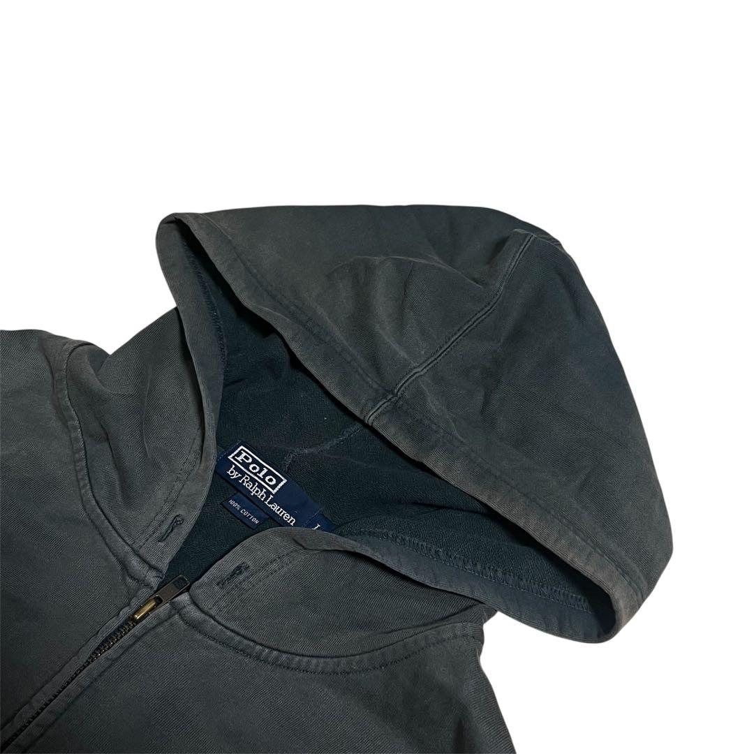 90s Polo by Ralph Lauren ジップパーカー 鬼フェード