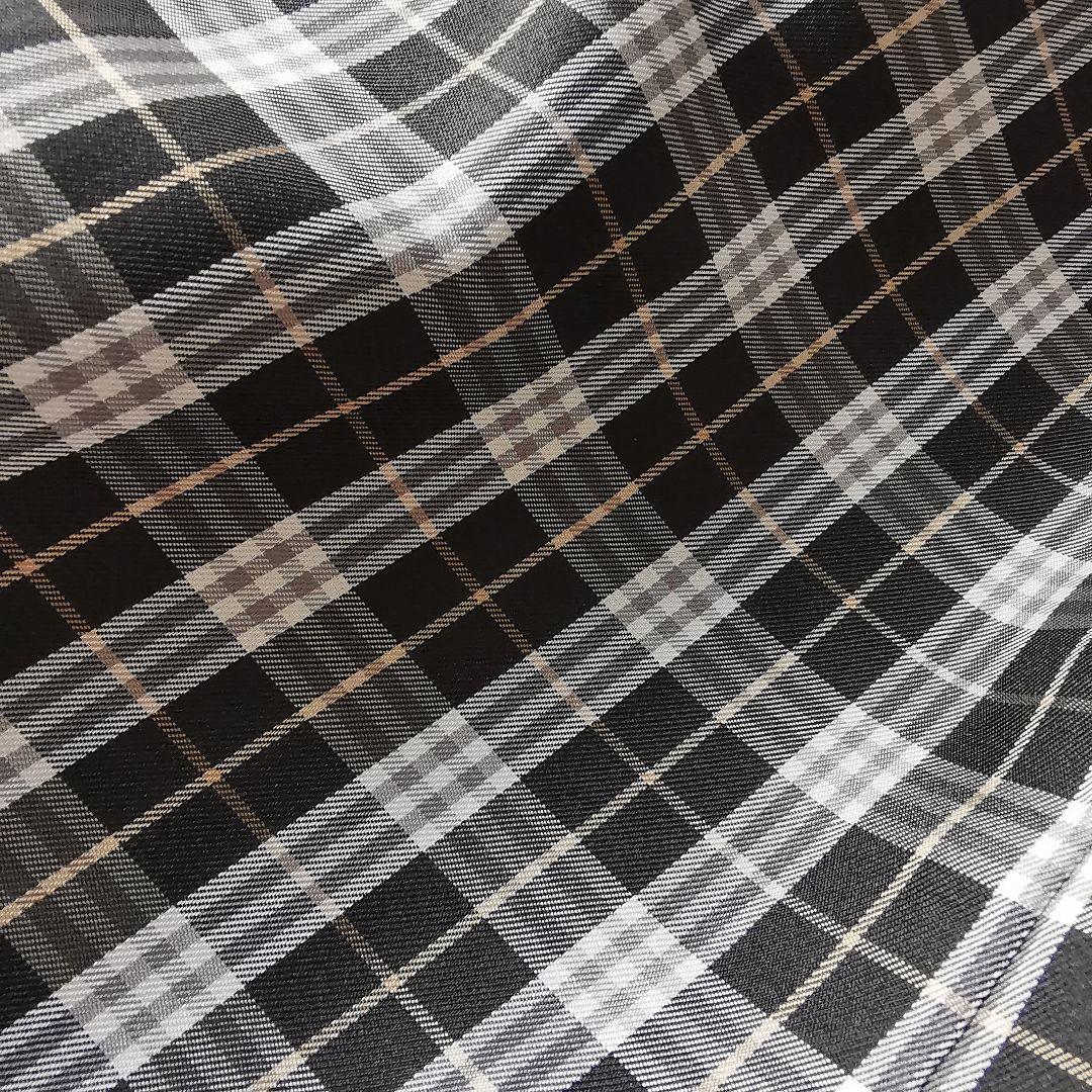 バーバリー ブルーレーベル ダッフルコート ホース 刻印 ロゴ チェック 黒 L