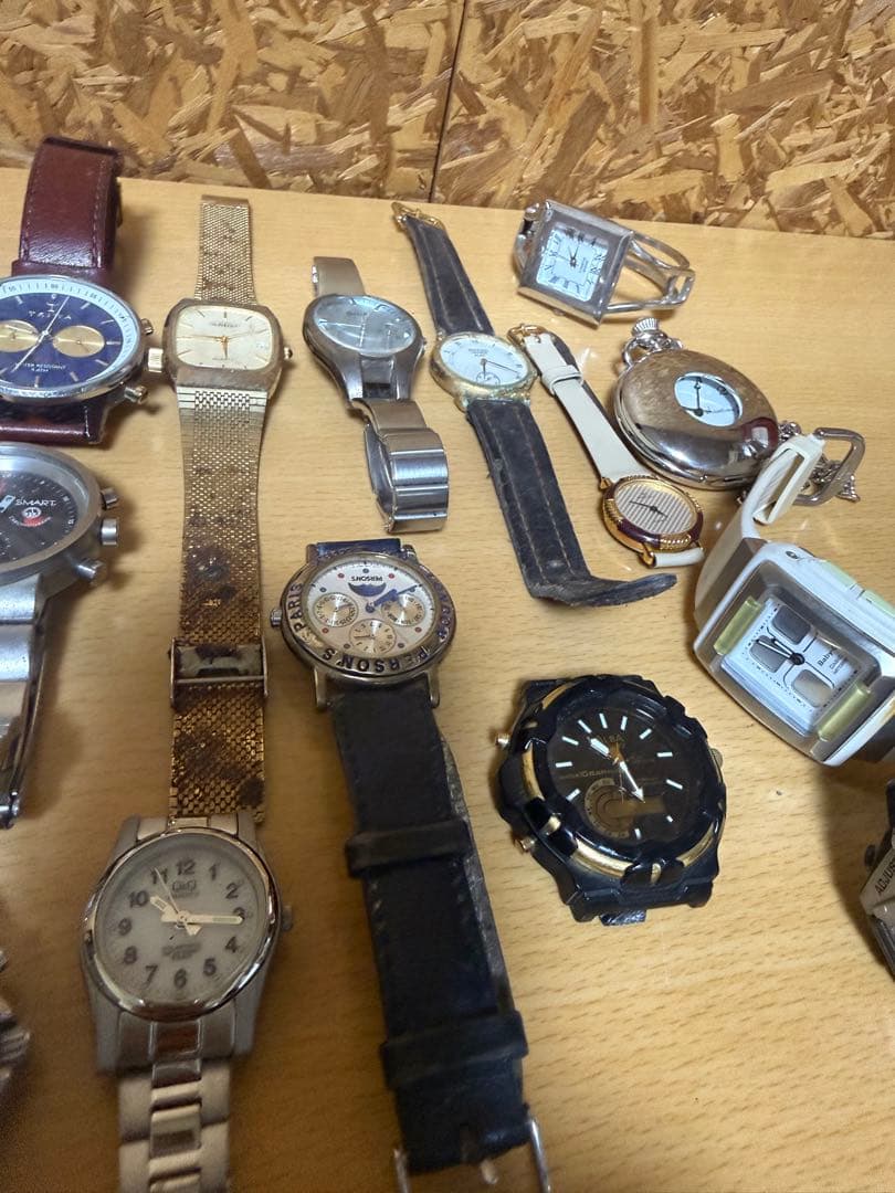 は*様 【ジャンク】22本腕時計等セット　まとめ売り