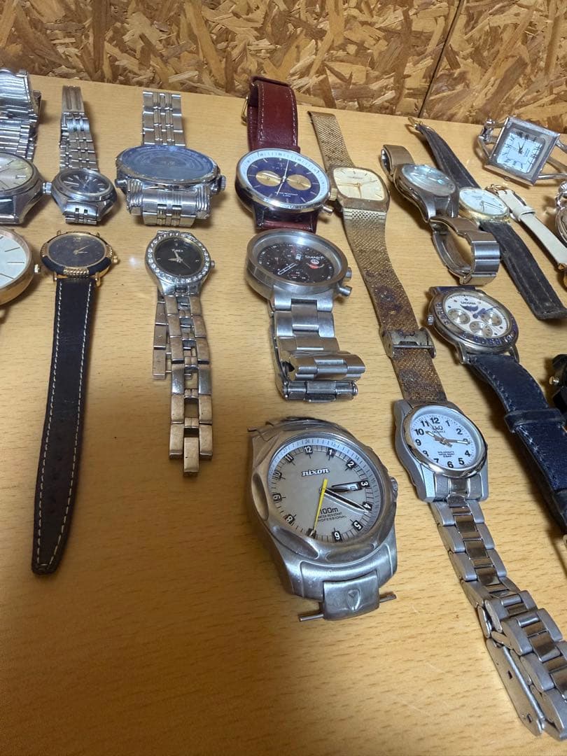 は*様 【ジャンク】22本腕時計等セット　まとめ売り