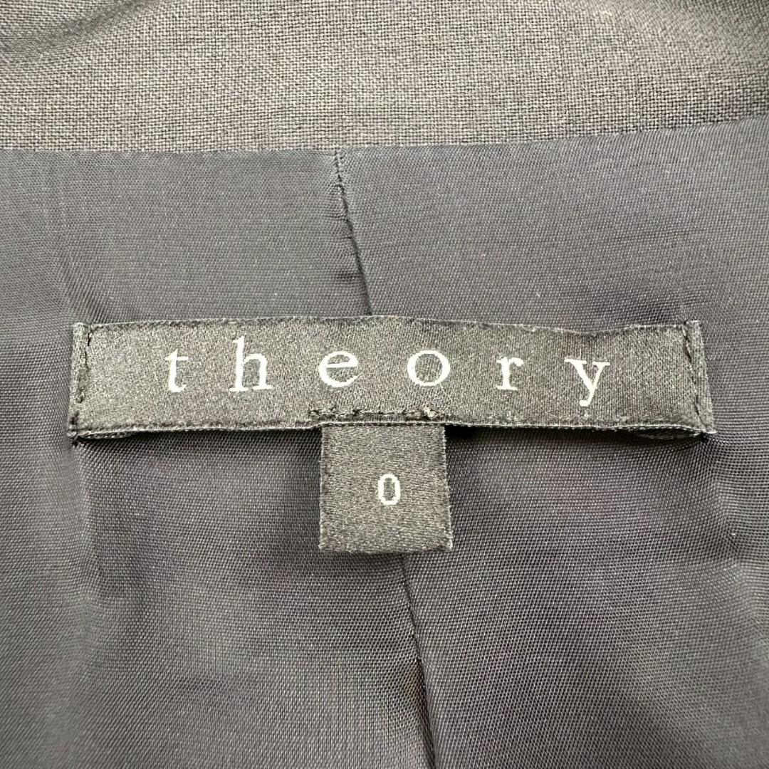 美品✨ セオリー パンツスーツ ブラック ジャケットS パンツXS レディース