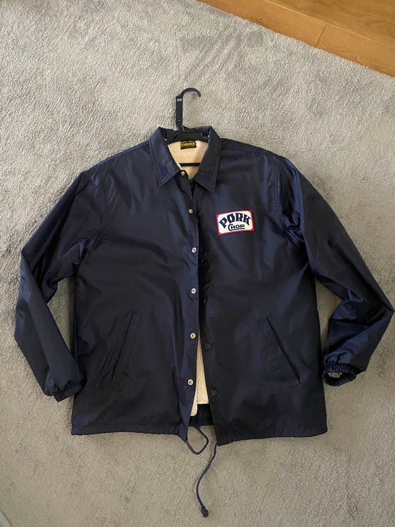 PORK CHOP ネイビー ナイロンジャケット M