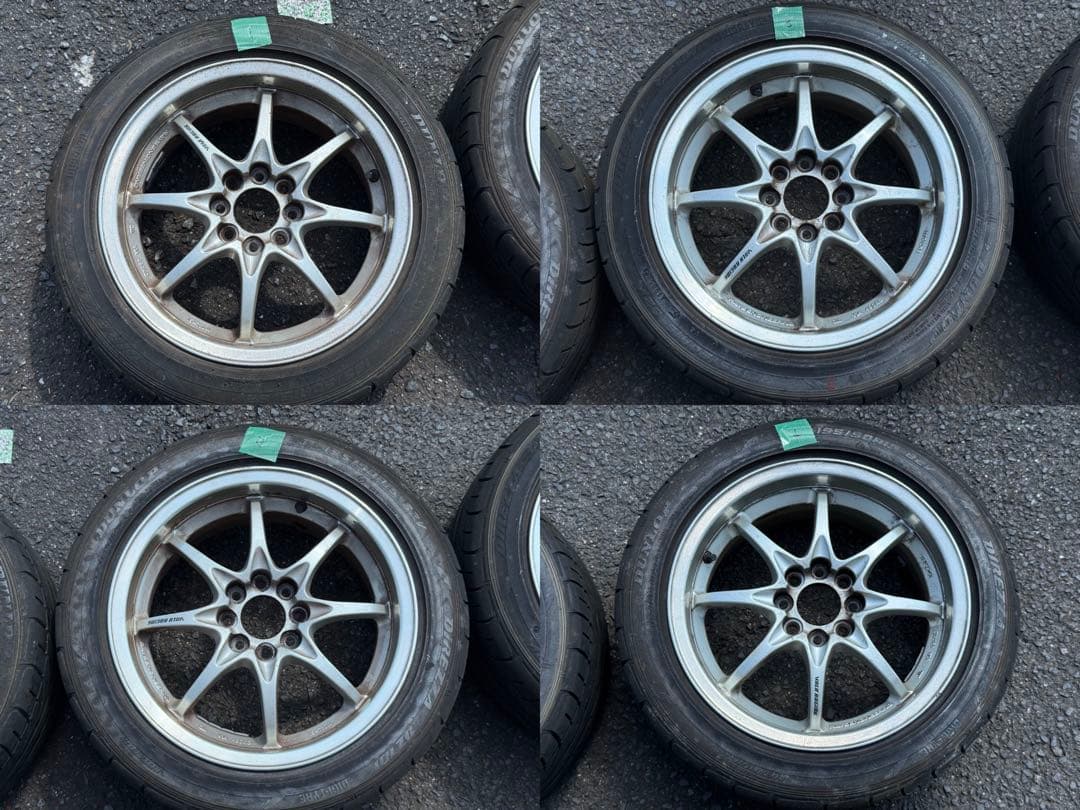 【さらに値下げ中！】RAYS ENGINEERING 15インチホイールセット