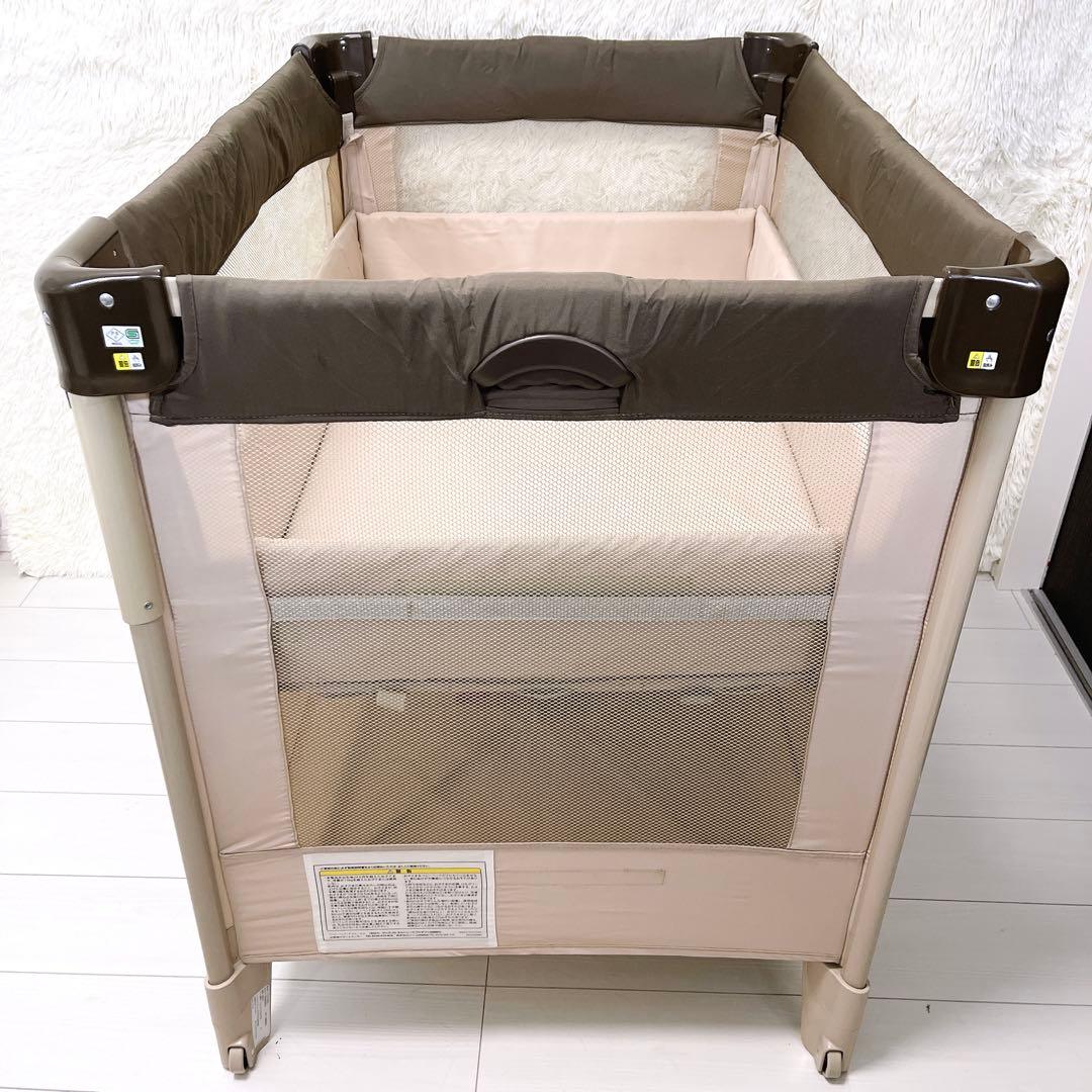 Aprica アップリカ ベビーベッド ココネル ココア 綺麗 美品