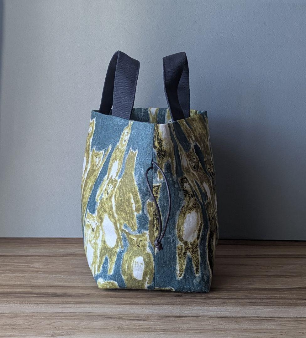 【さくら様オーダー】ミナペルホネンハンドメイドエアリーバッグ（大サイズ）