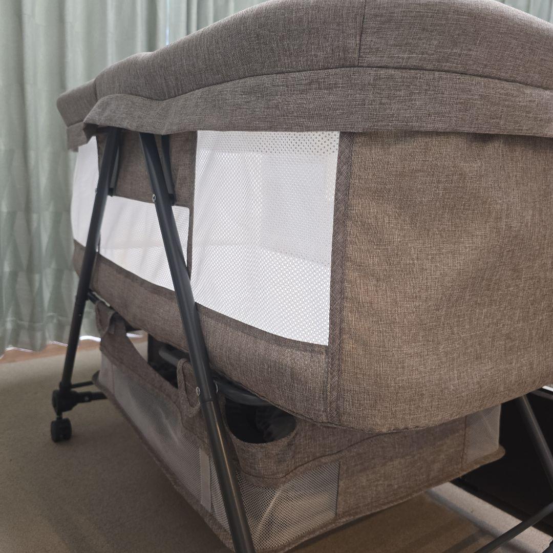 ※ご成約済み※ベビーベッド 取り外し可能マットレス付き（使用期間:1ヶ月半）