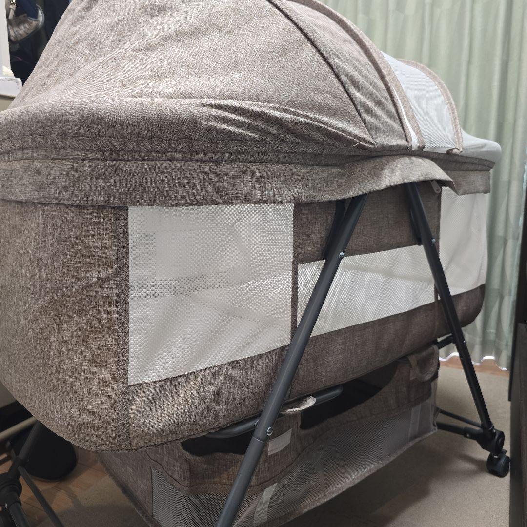 ※ご成約済み※ベビーベッド 取り外し可能マットレス付き（使用期間:1ヶ月半）