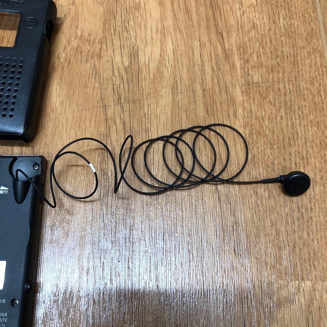 [美品] SONY ソニー FM/AMラジオ SRF-R356 ケース・説明書付