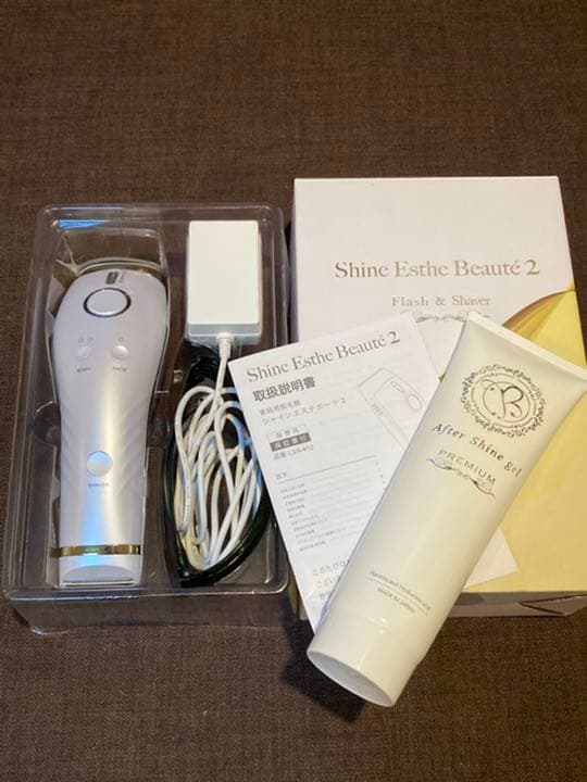 家庭用脱毛器　シャインエステボーテ2 ジェルセット