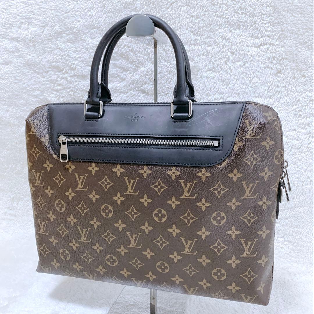 極美品 ♪ ルイヴィトン モノグラム マカサー ポルトドキュマン ジュール A4