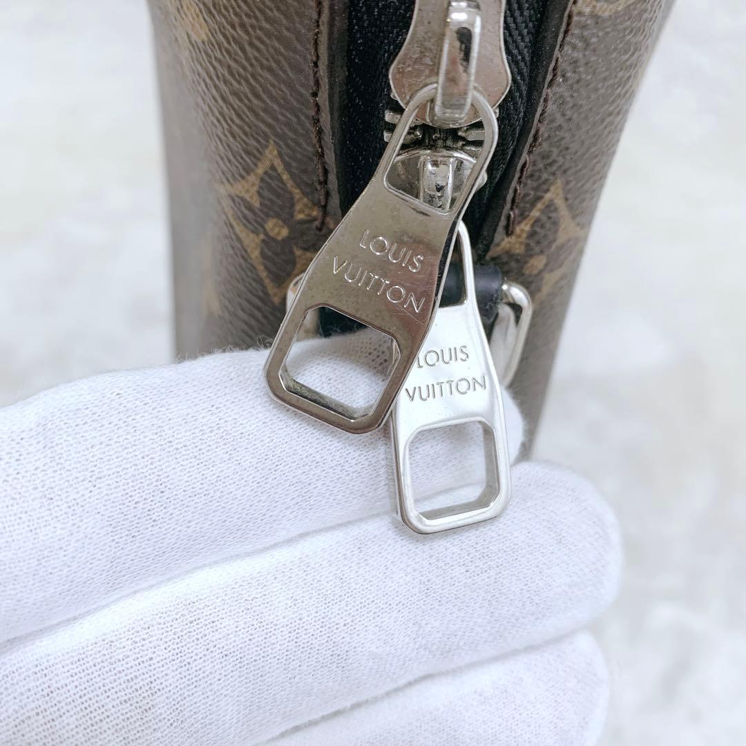 極美品 ♪ ルイヴィトン モノグラム マカサー ポルトドキュマン ジュール A4