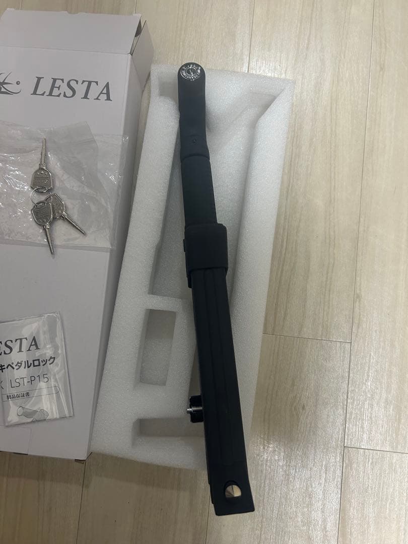 LESTA 車両セキュリティロック LST-P15 盗難防止
