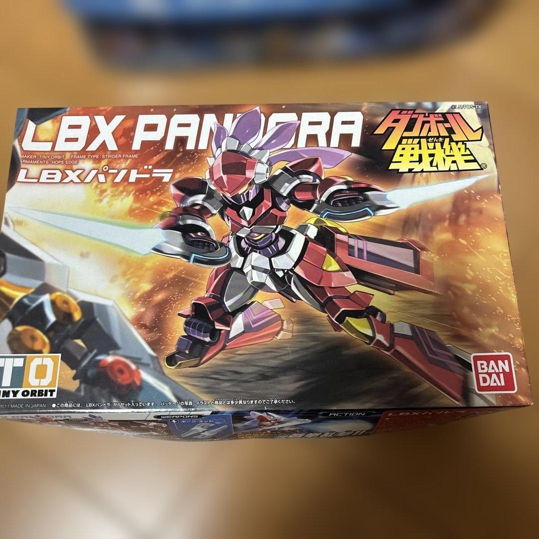 LBX アキレス AX-PANDORA AX-00 限定クリア　ダンボール戦機