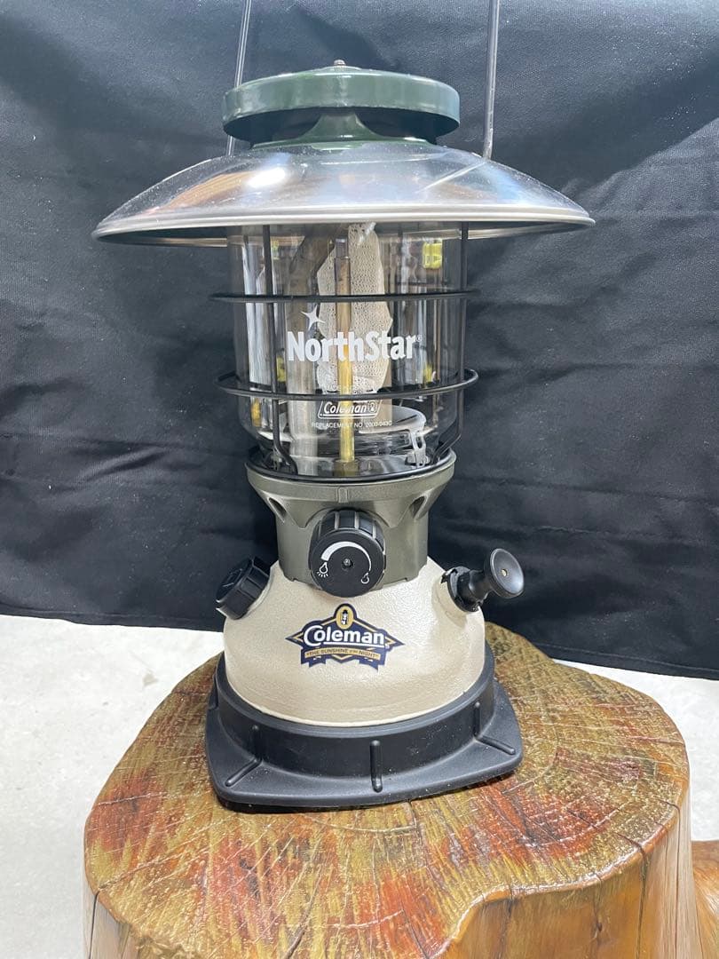 【塗装カスタム・動作確認済】 Coleman NorthStarランタン＋備品付