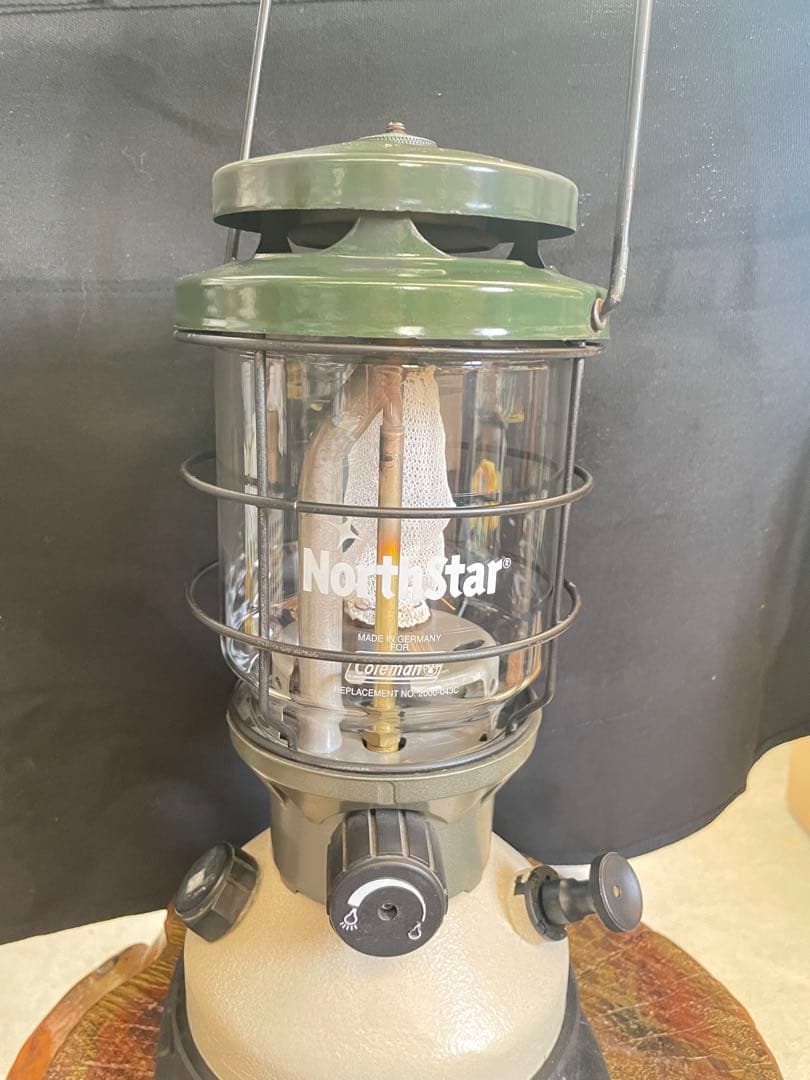 【塗装カスタム・動作確認済】 Coleman NorthStarランタン＋備品付