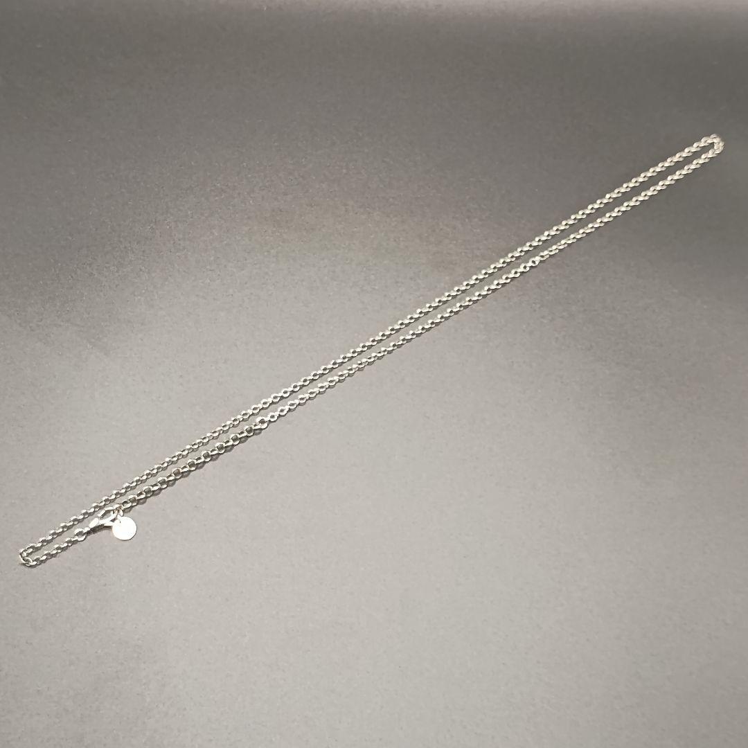 GUCCI あずきチェーン ガンメタ 50cm SILVER925