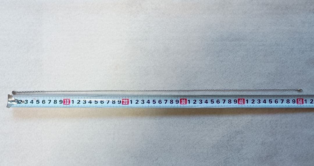 GUCCI あずきチェーン ガンメタ 50cm SILVER925