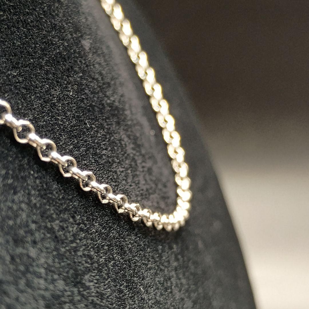 GUCCI あずきチェーン ガンメタ 50cm SILVER925