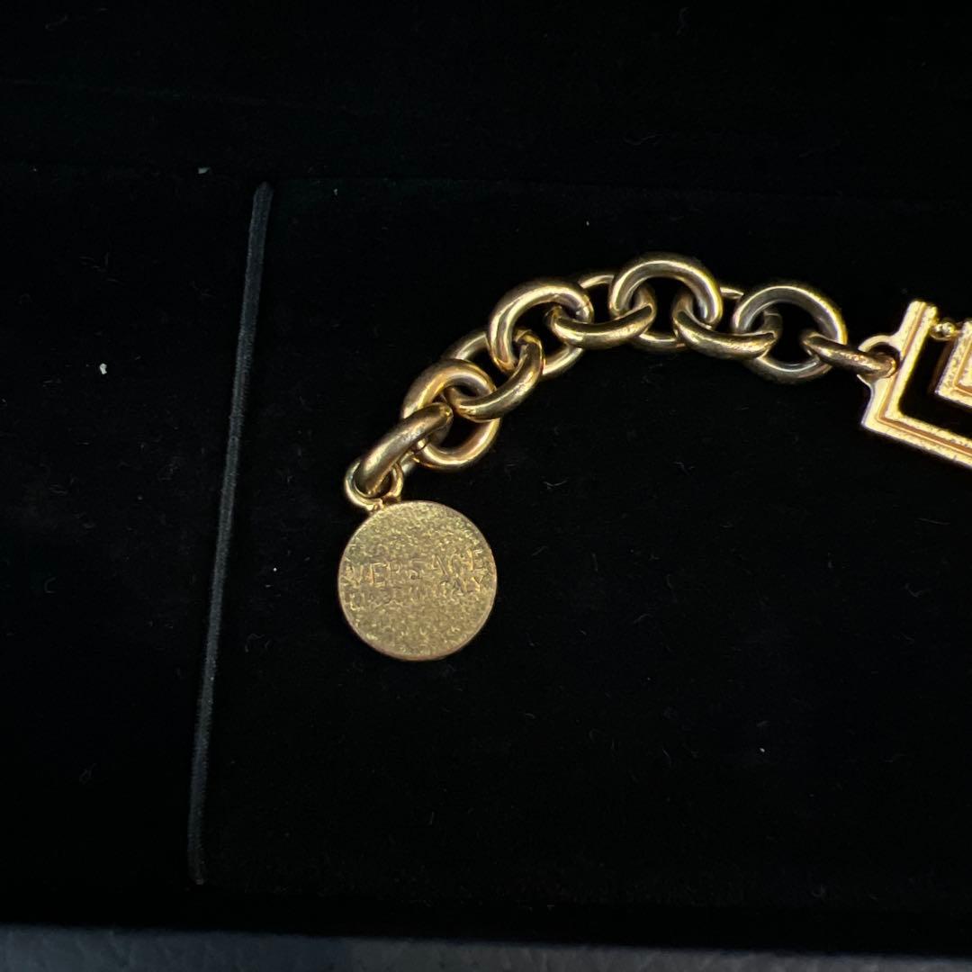 ヴェルサーチ グレカ メデューサ ブレスレット ユニセックス