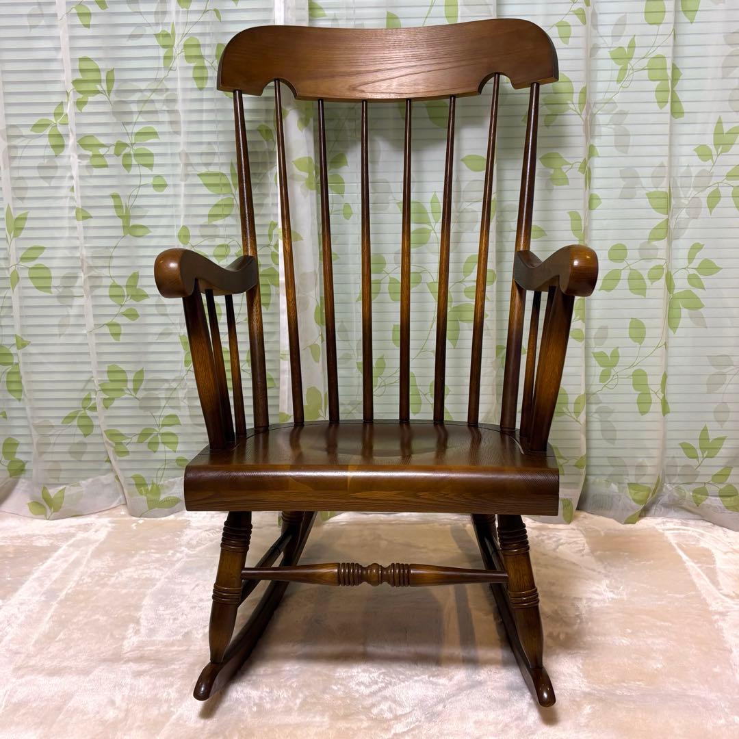 ⭐️美品⭐️飛騨産業　ロッキングチェア　穂高　キツツキ