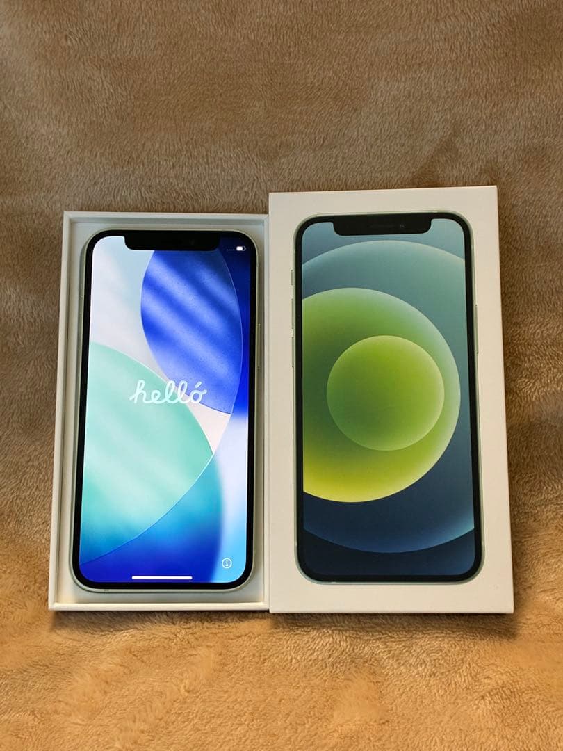 Apple iPhone 12mini ミントグリーン 本体