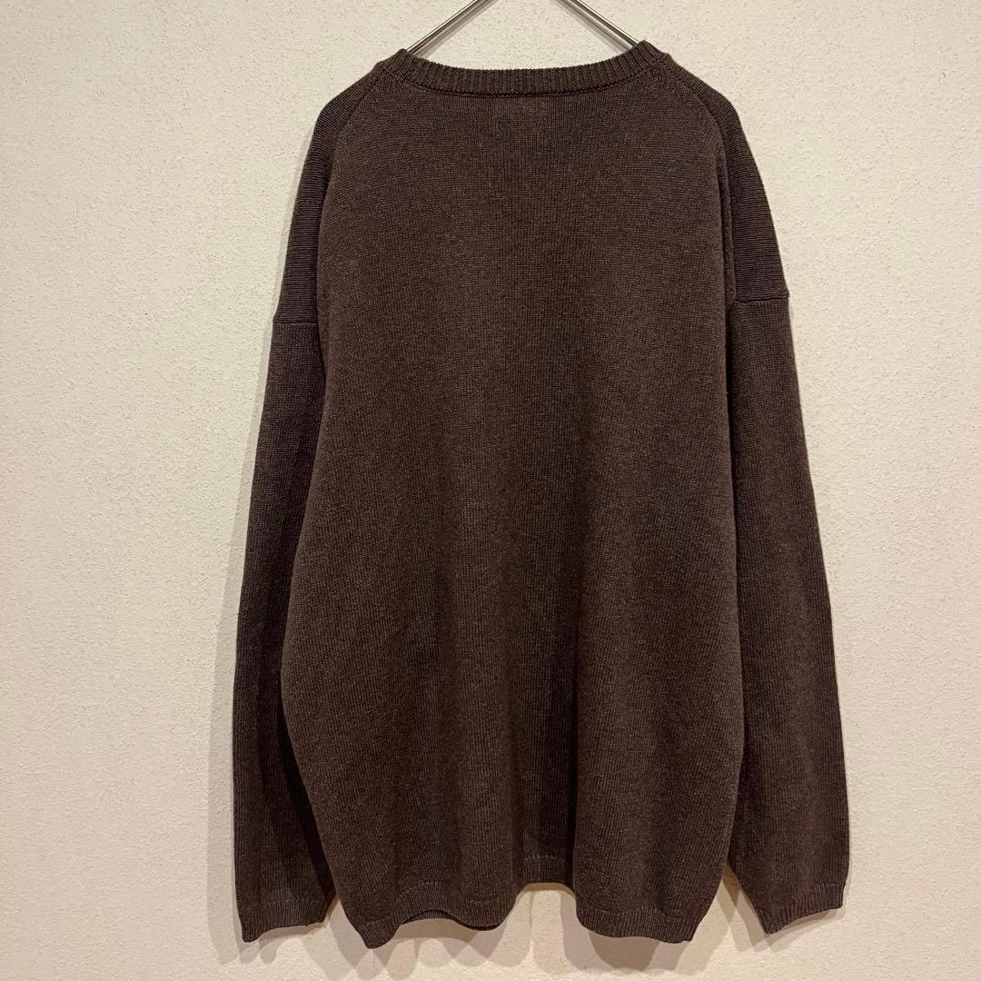 【美品】steven alan コットンカシミヤクルーネックニット-LOOSE