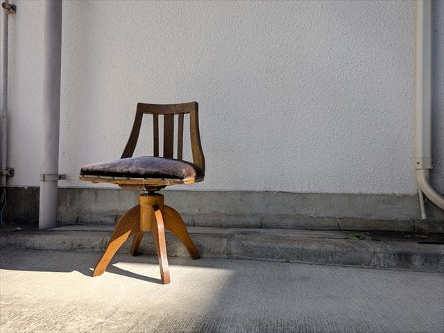 ヴィンテージ｜昭和レトロ｜ドクターチェア｜回転椅子｜