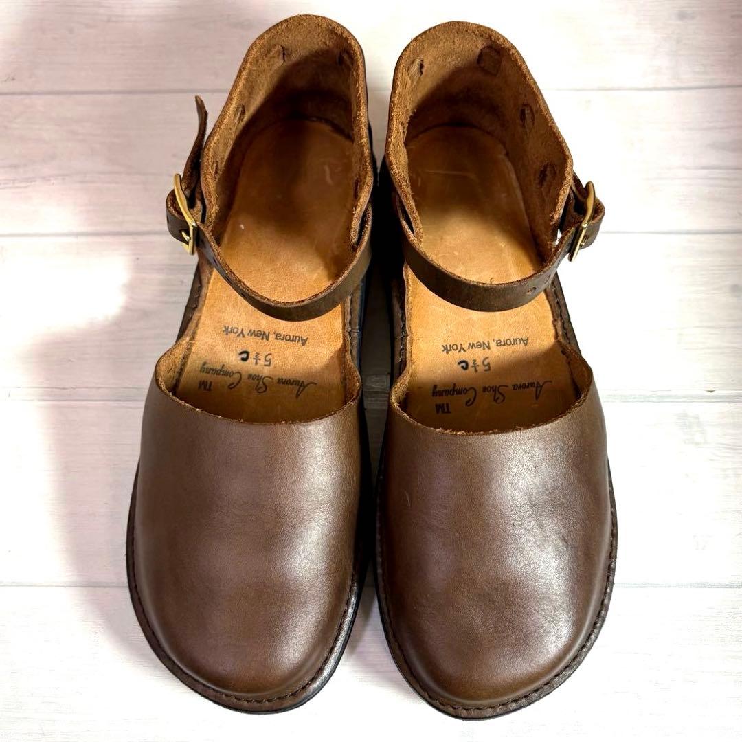 極美品■オーロラシューズ■クロッグシューズ✨ニューチャイニーズ メリージェーン