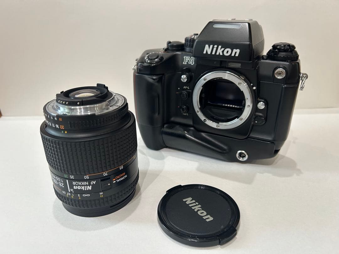 Nikon F4 一眼レフカメラ 28-105mmレンズ付き