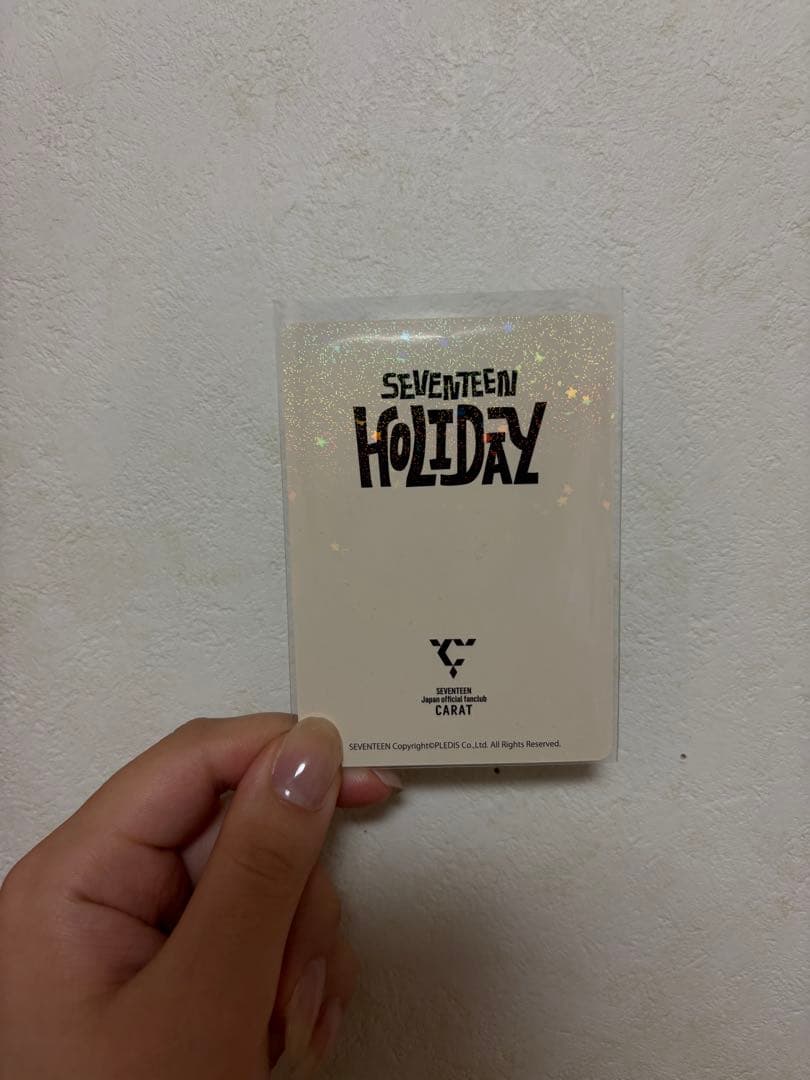 SEVENTEEN HOLIDAY 会場限定FC更新　エスクプス　学ラン　トレカ