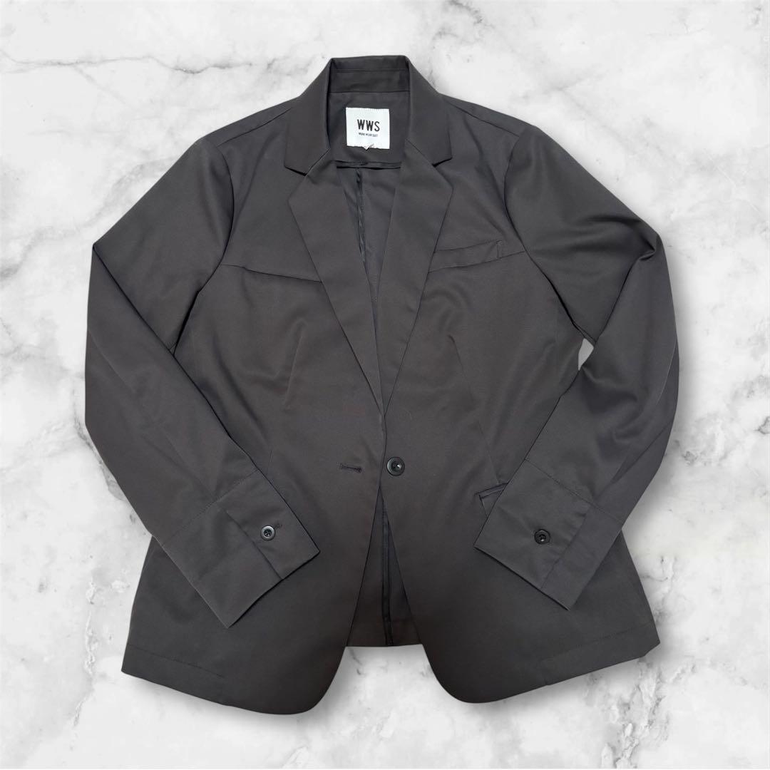 【極美品】WWS スーツ セットアップ 上下 洗えるトラベルスーツ