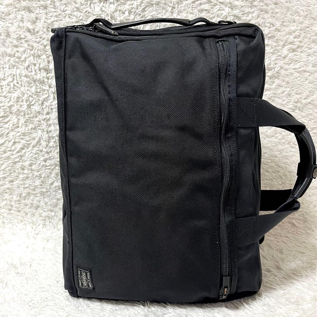 ✨希少✨PORTER ステージ 3way 2層式 ビジネスバッグ リュック 黒