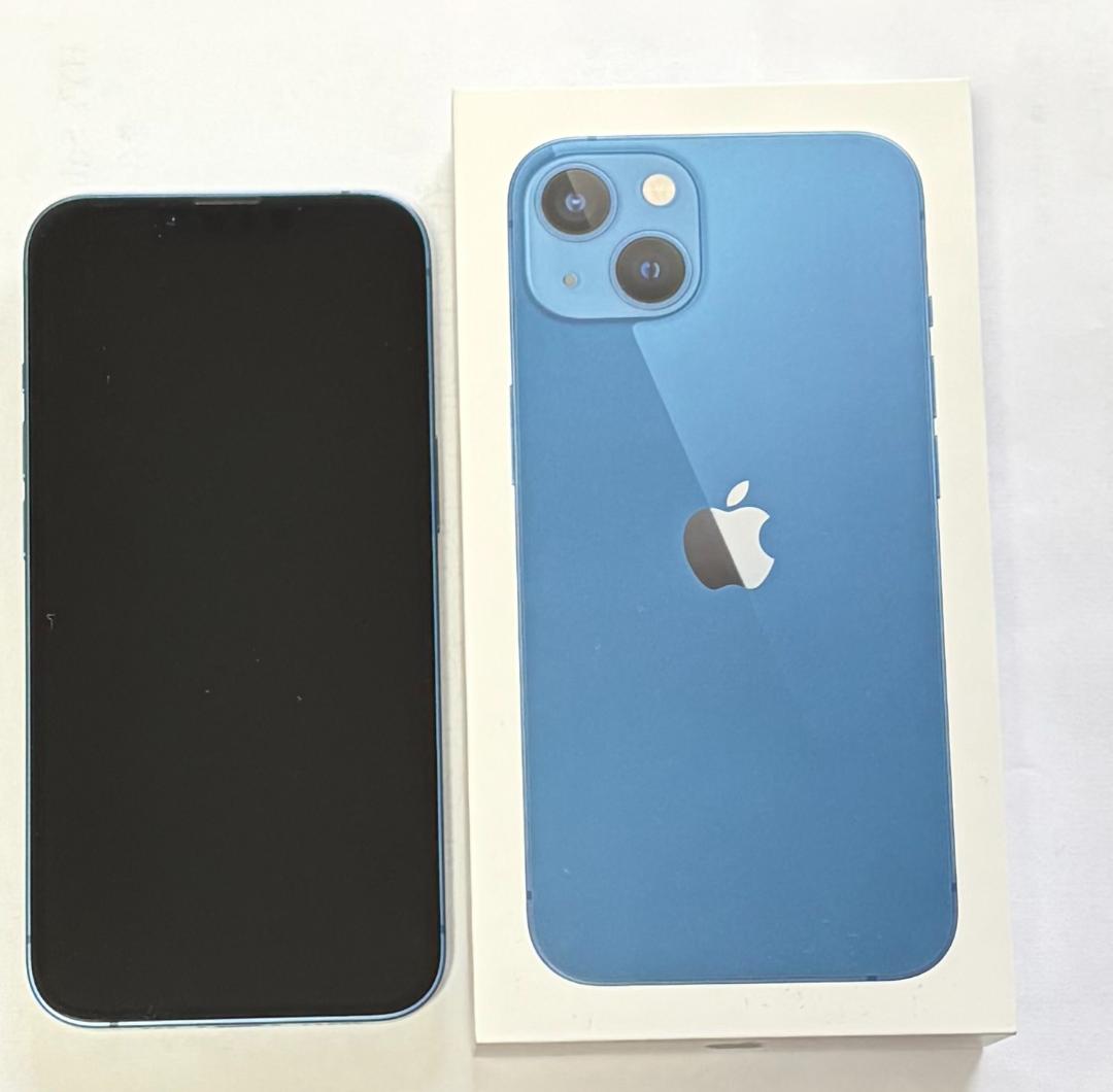 【美品】iPhone 13 本体 256GB ブルー SIM フリー