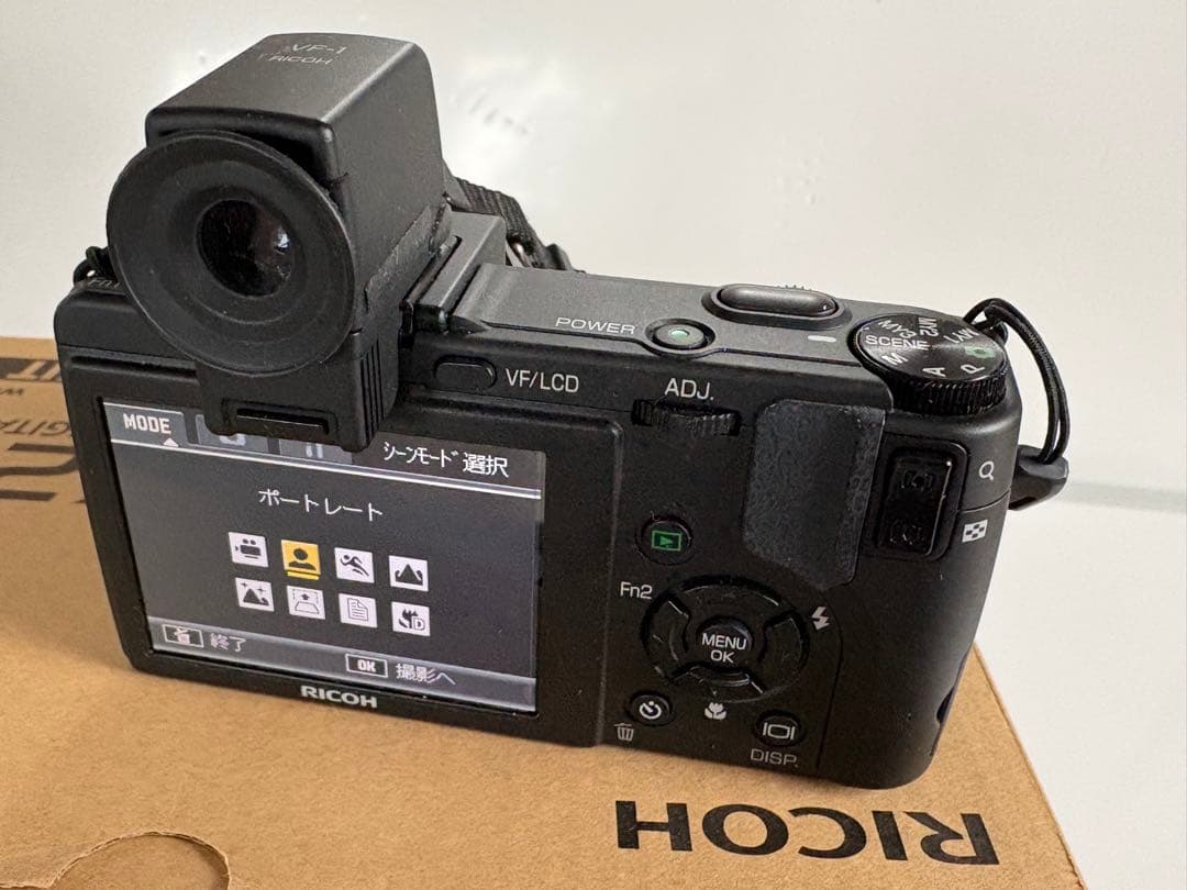 RICOH GX200 デジタルカメラ VF-1付き　オプション各種