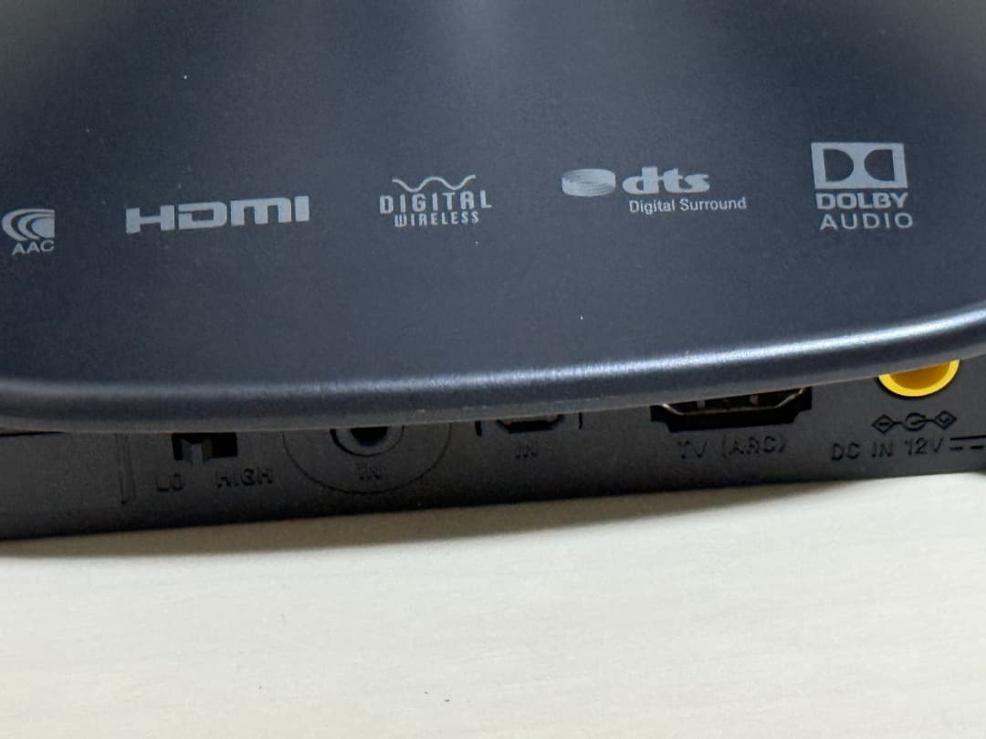 SONY WH-L600 ワイヤレスヘッドセット ブラック