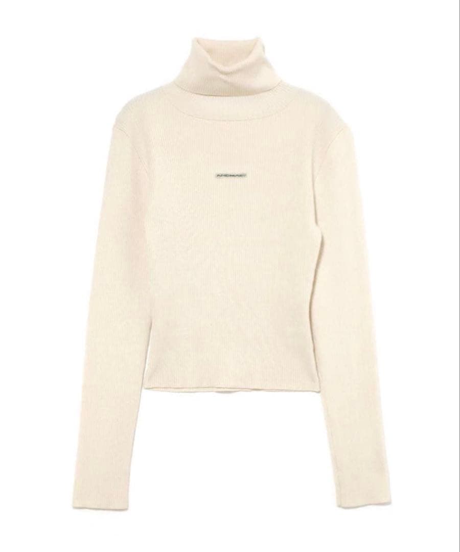 トップス andmary Mary turtle knit tops ivory