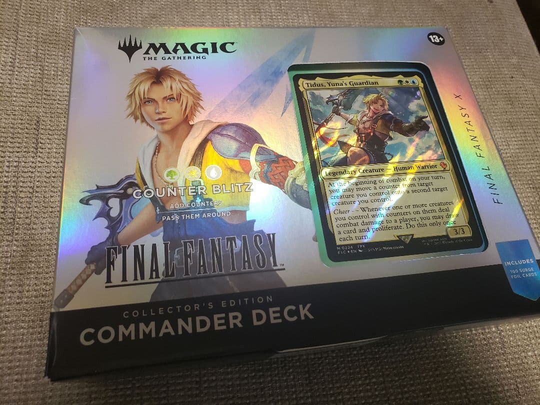1/21まで【新品未開封】MTG FF統率者デッキ コレクター版 英語版 4種類